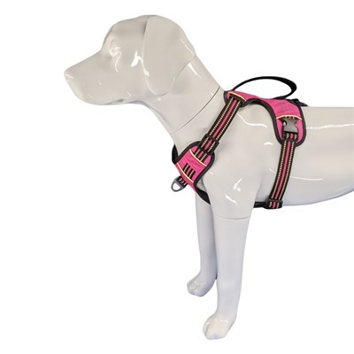 डॉग हार्नेस हैंडल के साथ