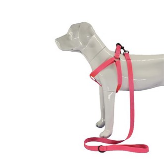 हॉट पिंक डॉग हार्नेस