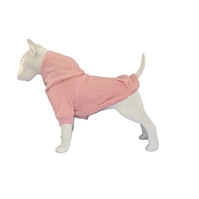 गुलाबी कुत्ता हुडी