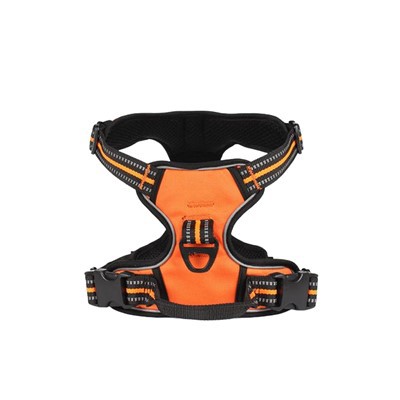 टिकाऊ नायलॉन नो पुल डॉग हार्नेस