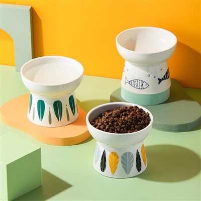 मिट्टी के बर्तनों के पालतू कटोरे