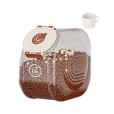 पीपी पालतू भोजन भंडारण कंटेनर